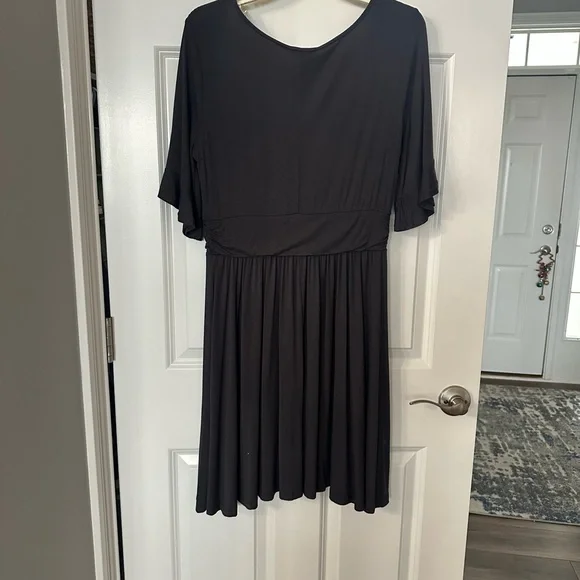 Umgee Black Midi Dress - Picture 5 of 5